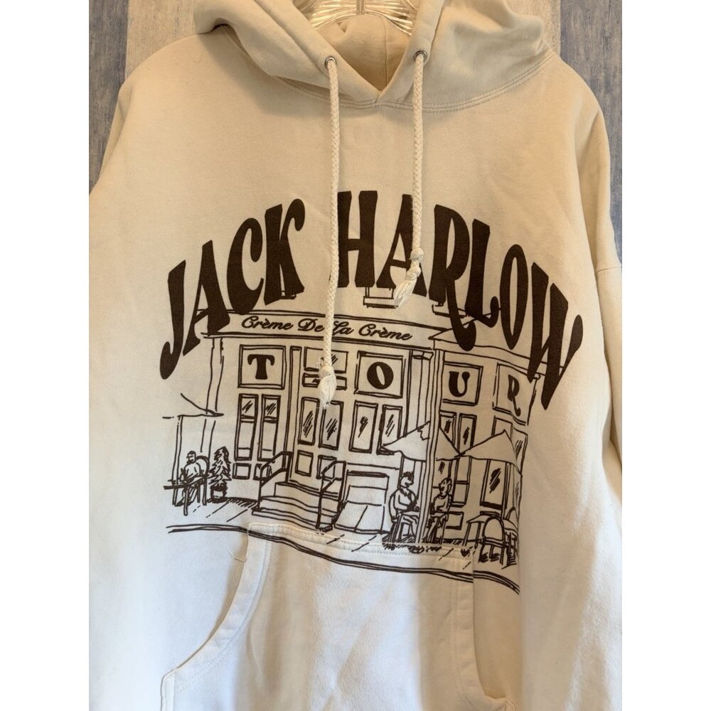 Jack Harlow Concert Tour Merchandise Crème De La Crème Hoodie Sweater XL